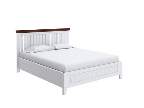 Кровать с подъемным механизмом Olivia с подъемным механизмом - Кровать с подъёмным механизмом из массива с контрастной декоративной планкой.