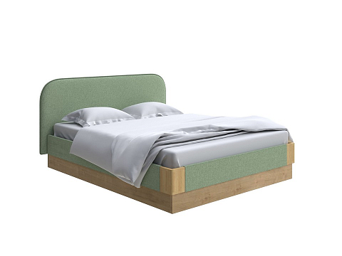 Кровать из экокожи Lagom Plane Soft с подъемным механизмом - Кровать с ПМ. 