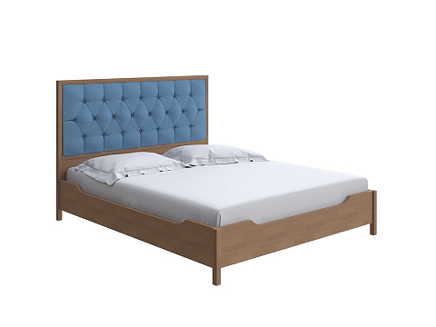Кровать с мягким изголовьем Vester - Современная кровать со встроенным основанием