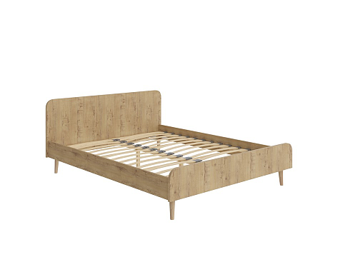 Кровать 180х200 Way - Компактная корпусная кровать на деревянных опорах