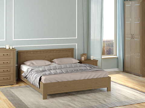 Кровать из массива Milena-М-тахта с подъемным механизмом - Кровать в классическом стиле из массива с подъемным механизмом.