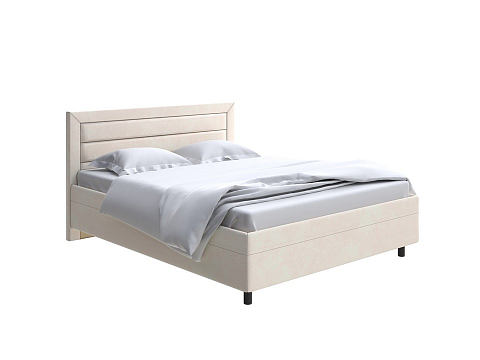 Кровать 120х200 Next Life 2 - Cтильная модель в стиле минимализм с горизонтальными строчками