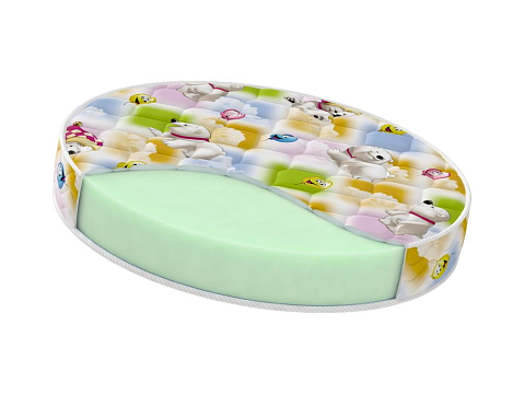 Мягкий матрас Round Baby Sweet - Двустороний детский матрас для круглой кровати.