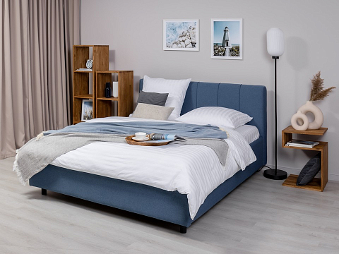 Зеленая кровать Nuvola-7 NEW - Современная кровать в стиле минимализм